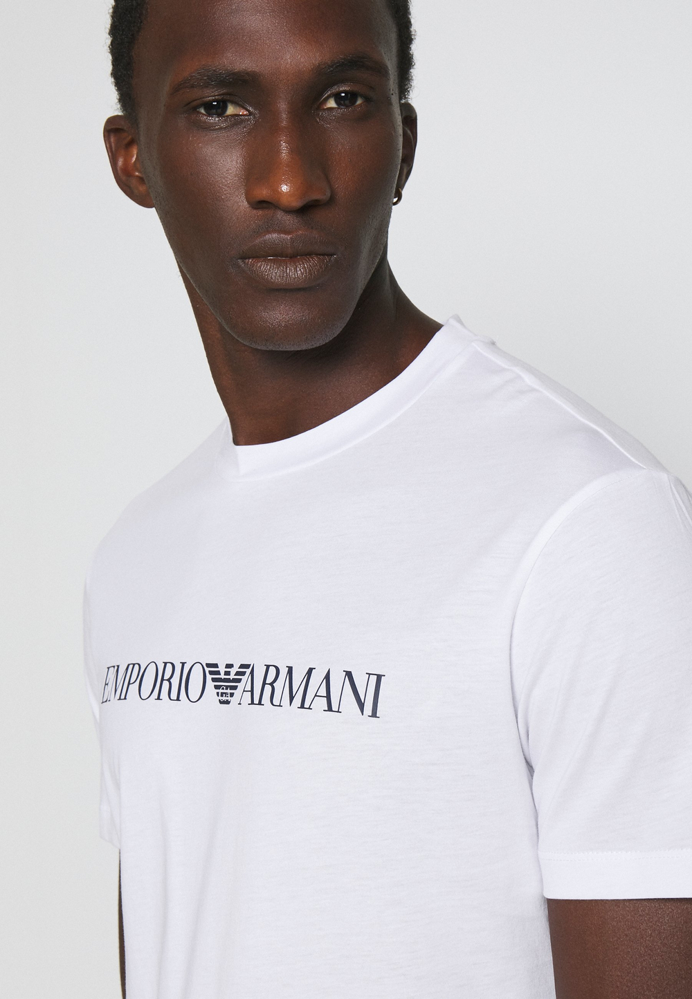 Emporio Armani Футболка с принтом - Белый