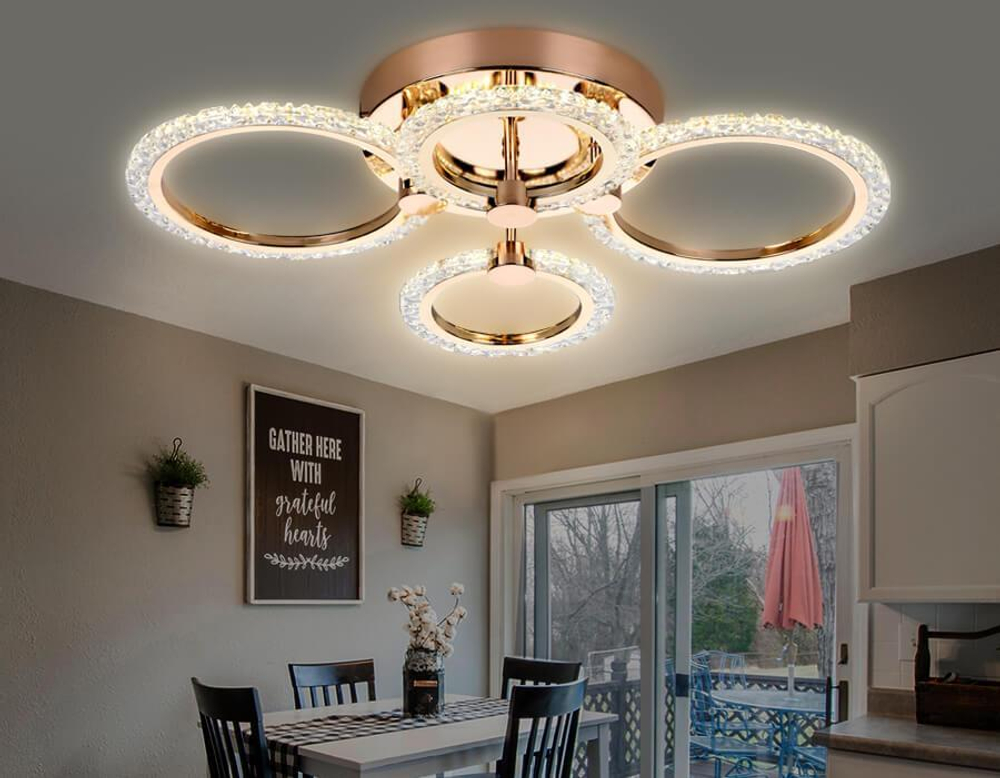 Потолочная светодиодная люстра Ambrella Light Original FA416