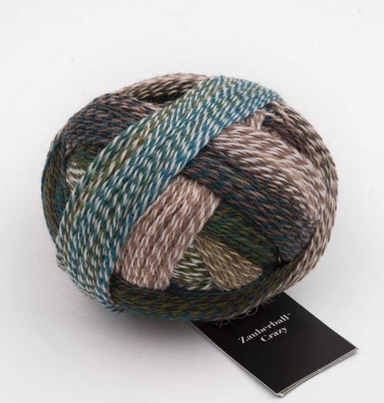 Пряжа Crazy Zauberball (2250/Куртка и брюки), 420м/100гр