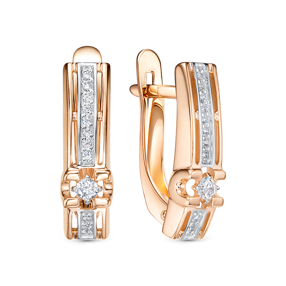 Серьги из золота 585 пробы