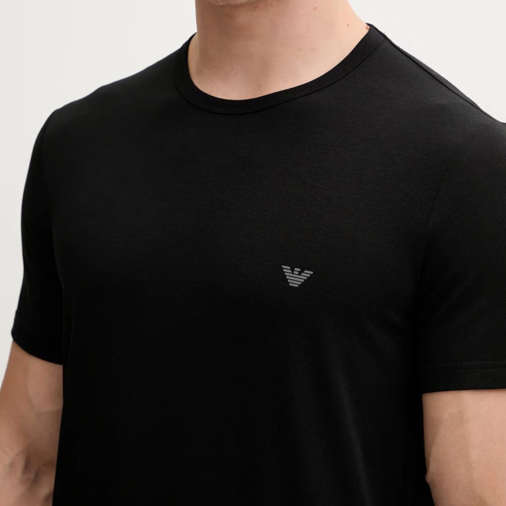 Набор мужских футболок 2в1 черные Emporio Armani EM000391_AF14132