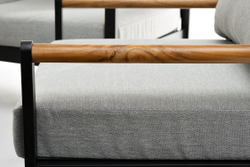 Диванная группа MAYA M темный графит