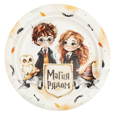 Тарелки "Волшебник" 6 штук