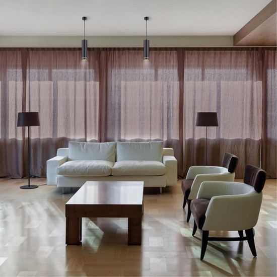 358263 OVER NT19 398 черный Накладной светильник IP20 LED 12W 160-265V ARUM