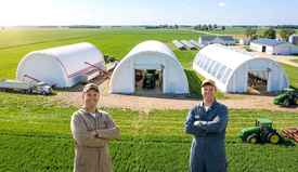 Надувные ангары для фермеров и агрохолдингов: возможности и применение