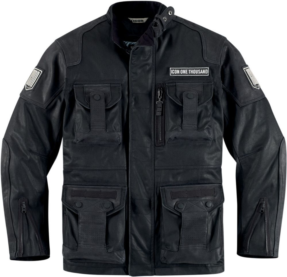 Мотокуртка - ICON 1000 BELTWAY (текстиль, черная)