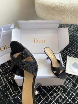 Christian Dior Tribales Heeled Slide (6 colors)
