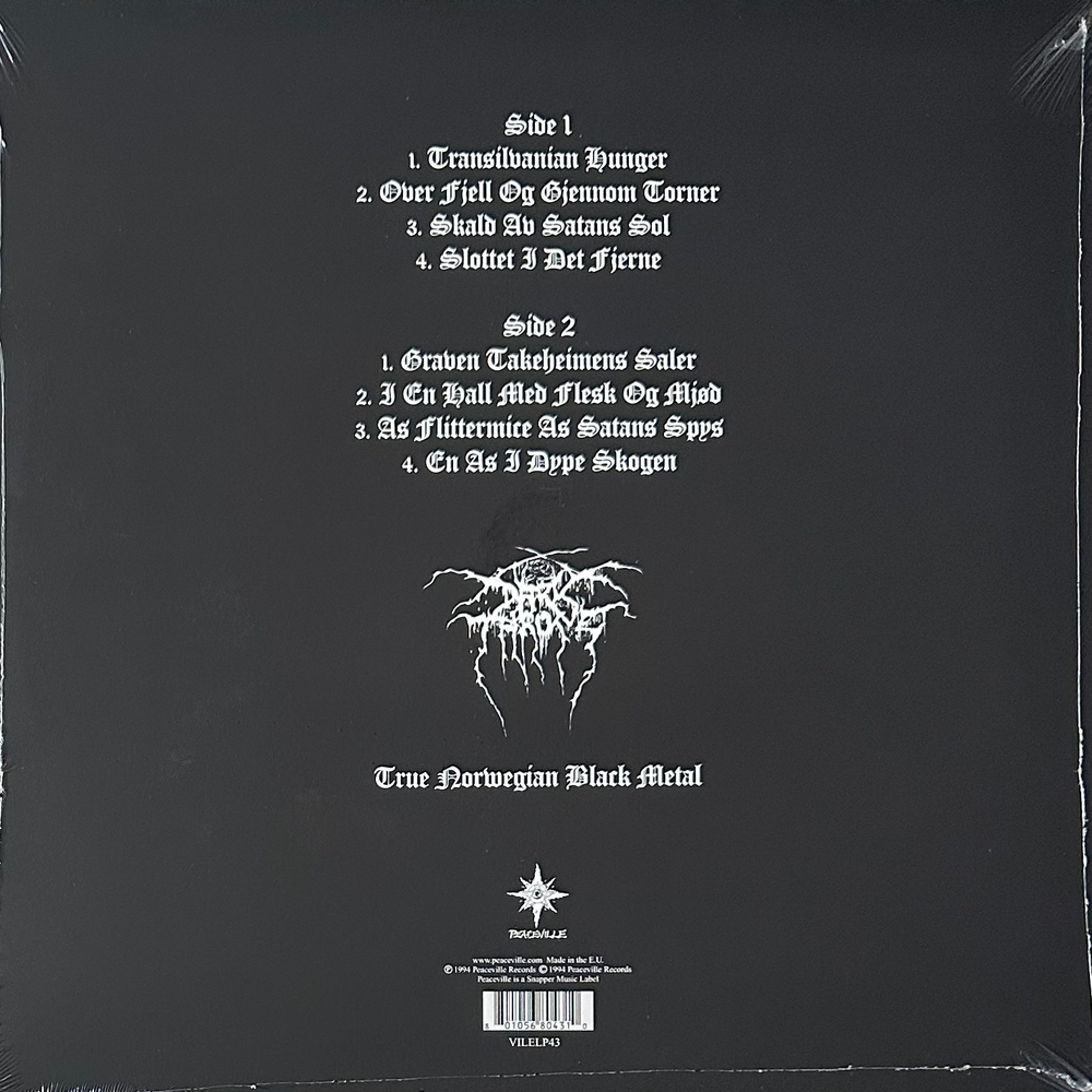 Darkthrone ‎– Transilvanian Hunger (Европа 2021г.)