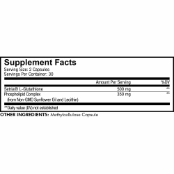 Liposomal Glutathione 500 мг 60 капсул CodeAge