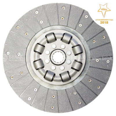 Диск (ан.70-1601130) сцепления ведомый ст. образец Д-240, МТЗ-80/82 БелАК