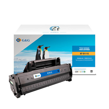 Картридж G&G, аналог Samsung MLT-D111S/HP SU812A для Xpress M2020/M2021/M2022/M2070/M2071 (1k)
