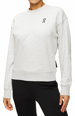 Женская Кофта теннисная ON Club Crew R.F.E.O - серый