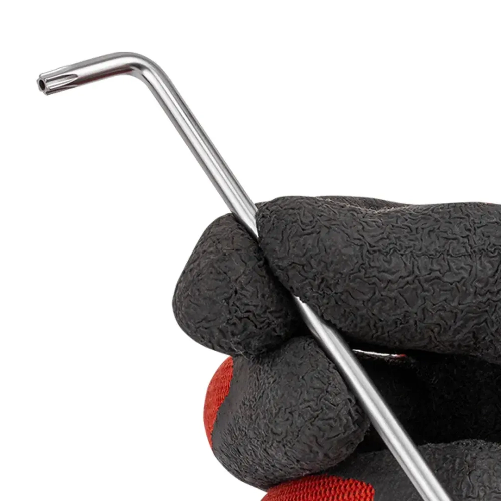 Ключ Г-образный TORX экстра длинный T20H с отверстием Rock FORCE RF-76720XL Rock FORCE RF-76720XL