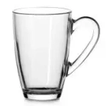 Кружка стеклянная 325мл «Аква» 55393SLBT