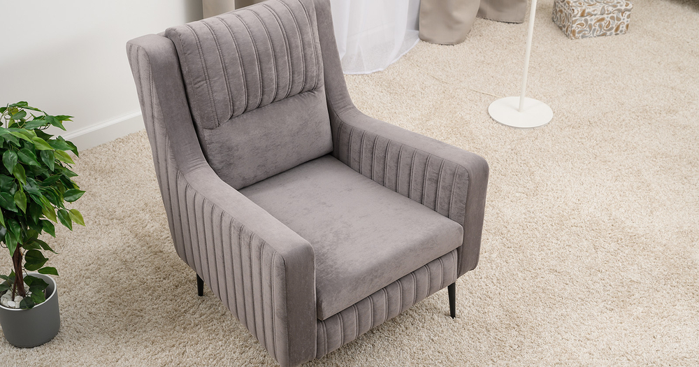 Изабель кресло для отдыха (серо-бежевый)