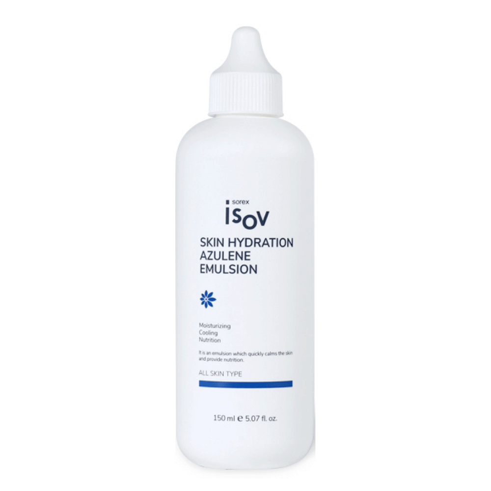 Увлажняющий тонер с азуленом для чувствительной кожи| Isov Sorex Skin Hydration Azulene Toner, 150 мл