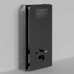 Инсталляция для унитаза WasserKraft Abens 20TLT.010.ME.BL.MB04 с черной матовой кнопкой