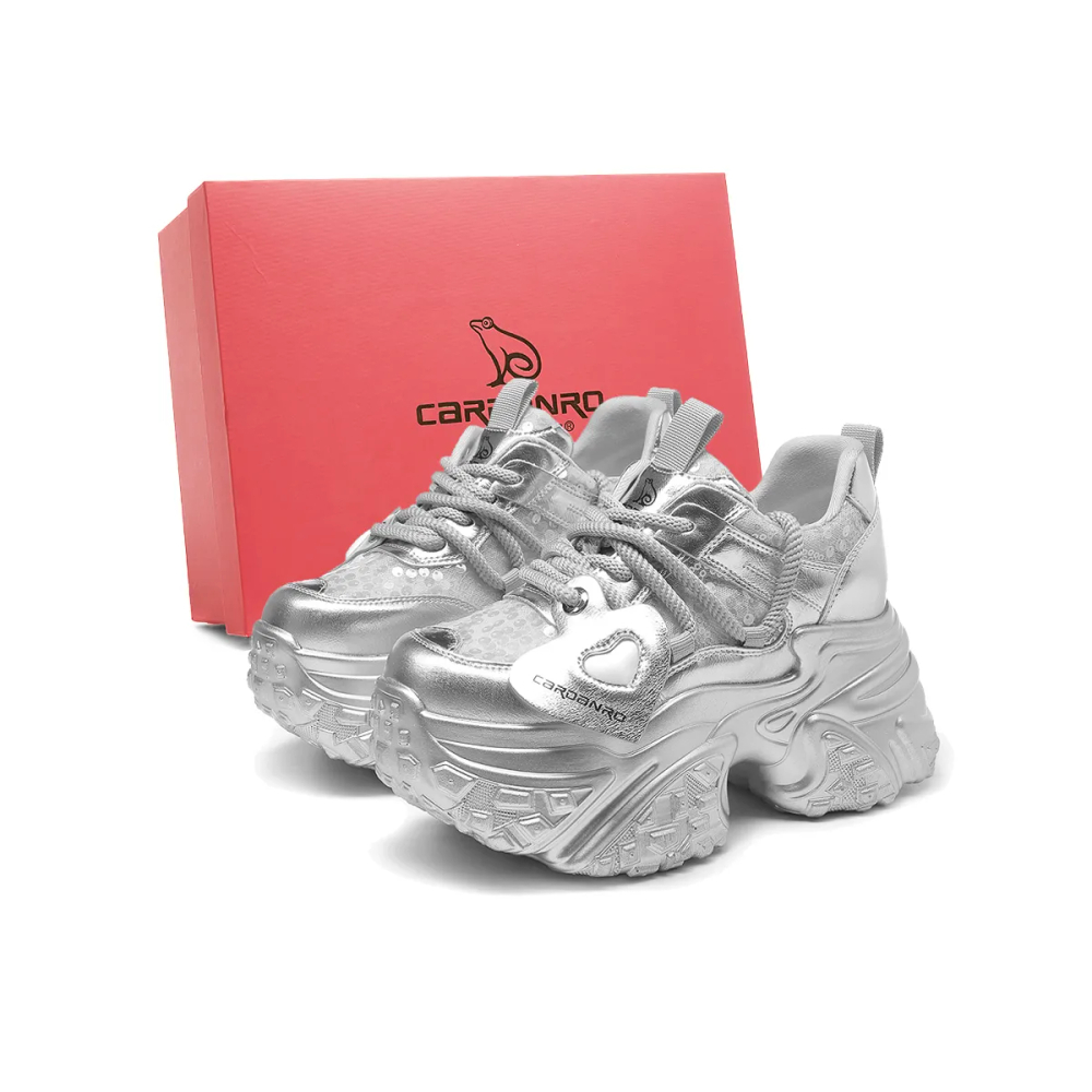 Cardanro Small Sized Sky Vegetables Hong Kong Style Individual Chunky Sneakers