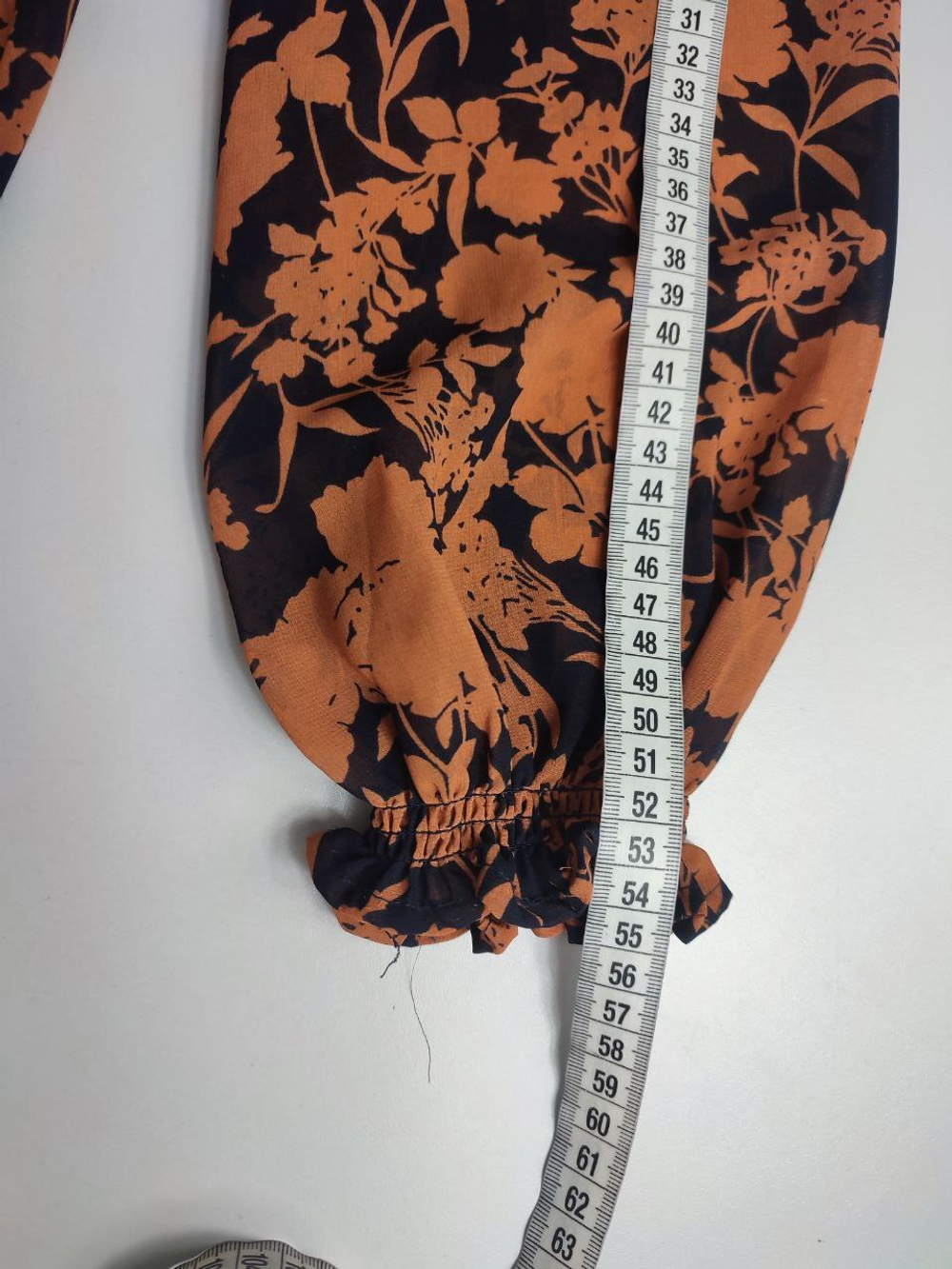 Блузка в осенних оттенках 44 размер