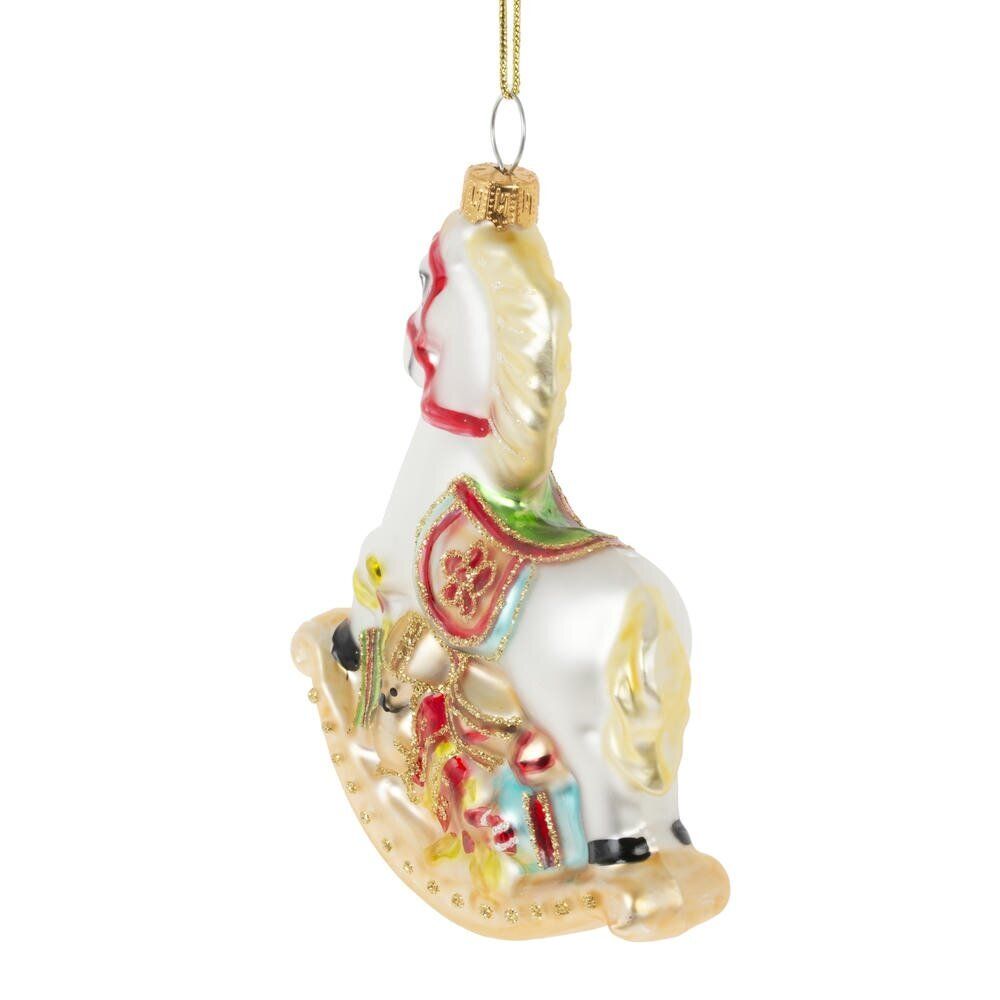 GAEM Украшение новогоднее "Лошадка-качалка", L9 W3 H11 см