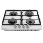 Газовая варочная панель Meferi MGH604WH GLASS POWER фото 5