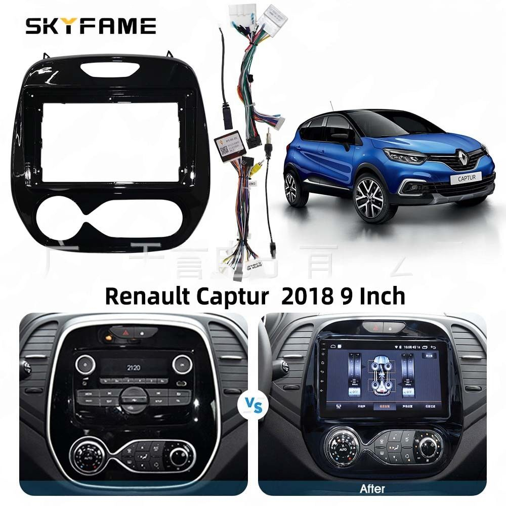 установочный комплект RENAULT captur 2016+, рамка + проводка KB-SF-9627