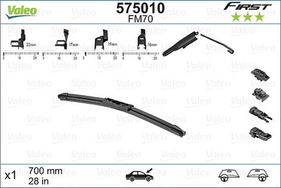 VALEO - 575010-VAL - Wiper Blade