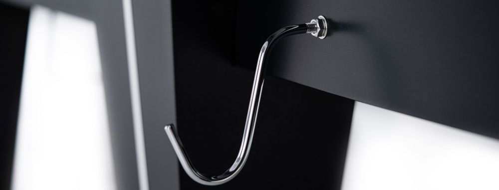 Бильярдный стол для снукера RASSON "Magnum Pro" (12 футов, черный, сланец 50 мм в комплекте с аксессуарами) с системой подогрева плит