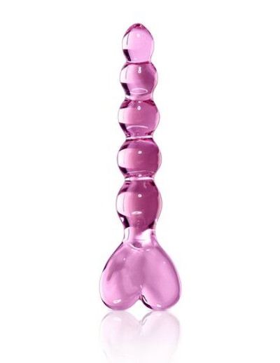 Анальный стимулятор Icicles № 43 - 20,3 см. (Цвет: розовый)