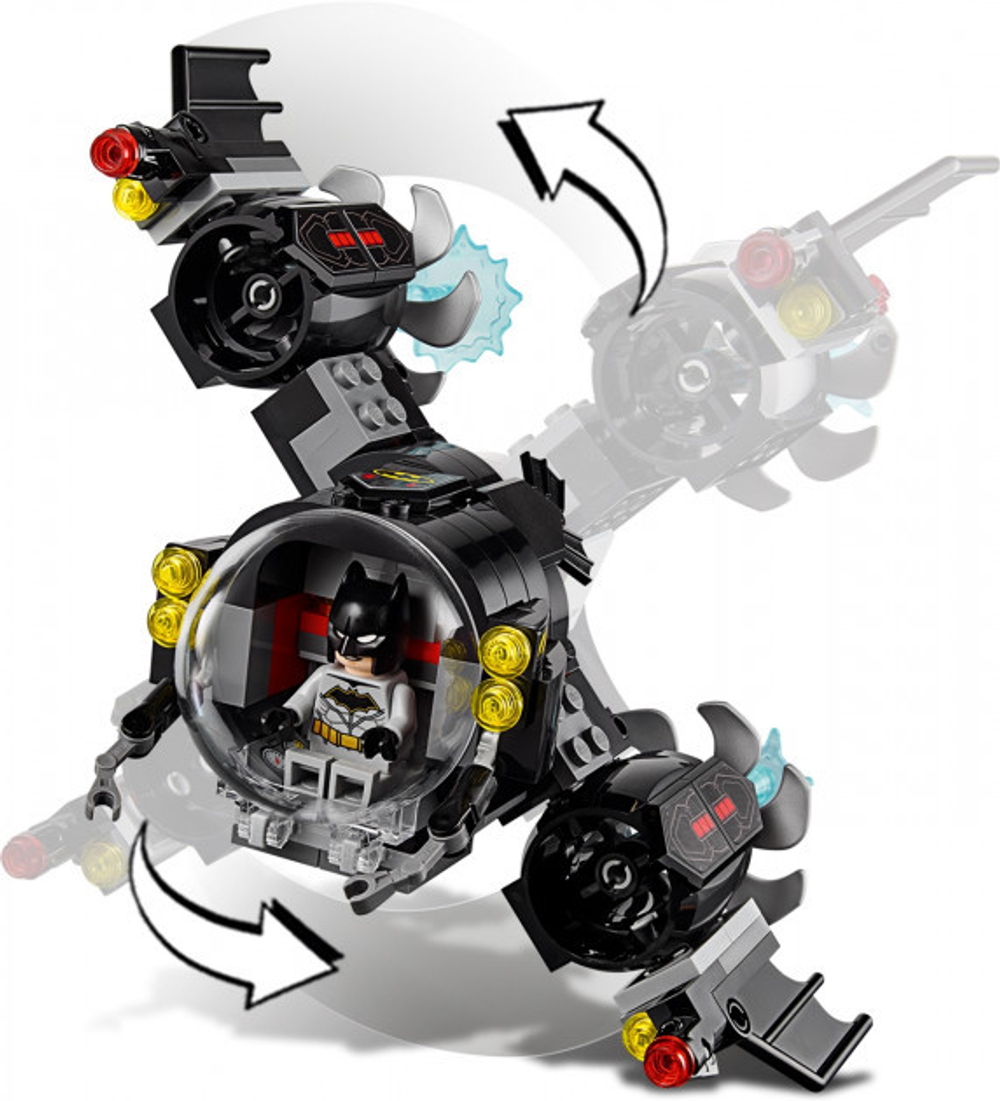 LEGO Super Heroes: Подводный бой Бэтмена 76116 — Batsub and the Underwater Clash — Лего Супер Герои ДиСи