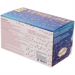 Гирлянда для улицы 25м 300 ламп LED чёрный провод, 8 реж, IP-54, Синий (возможность соединения)