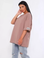 Футболка оверсайз больших размеров