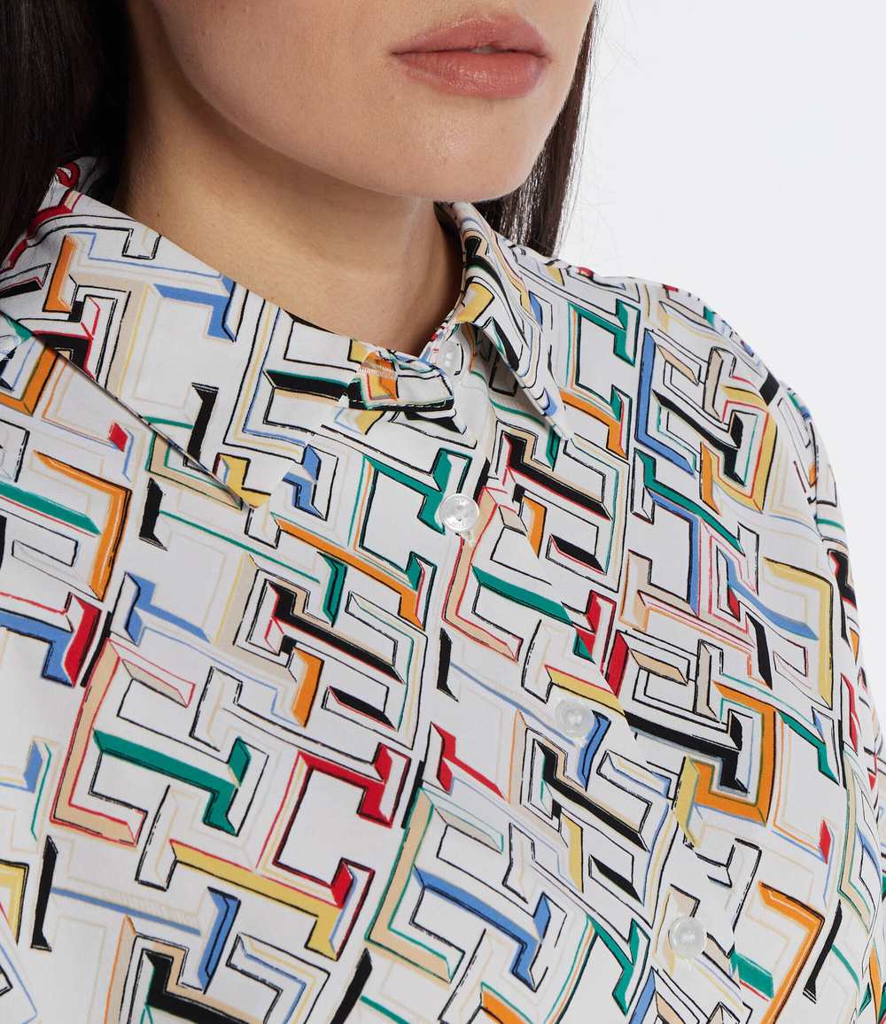 Рубашка AMD FLUID Tommy Hilfiger - разноцветная(WW0WW41850)