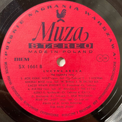Винтажная виниловая пластинка LP Lucyna Arska Na Cyganska Nute (Польша 1978)