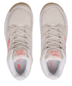 Женские Кроссовки теннисные New Balance Coco Delray - bisque/urgent red