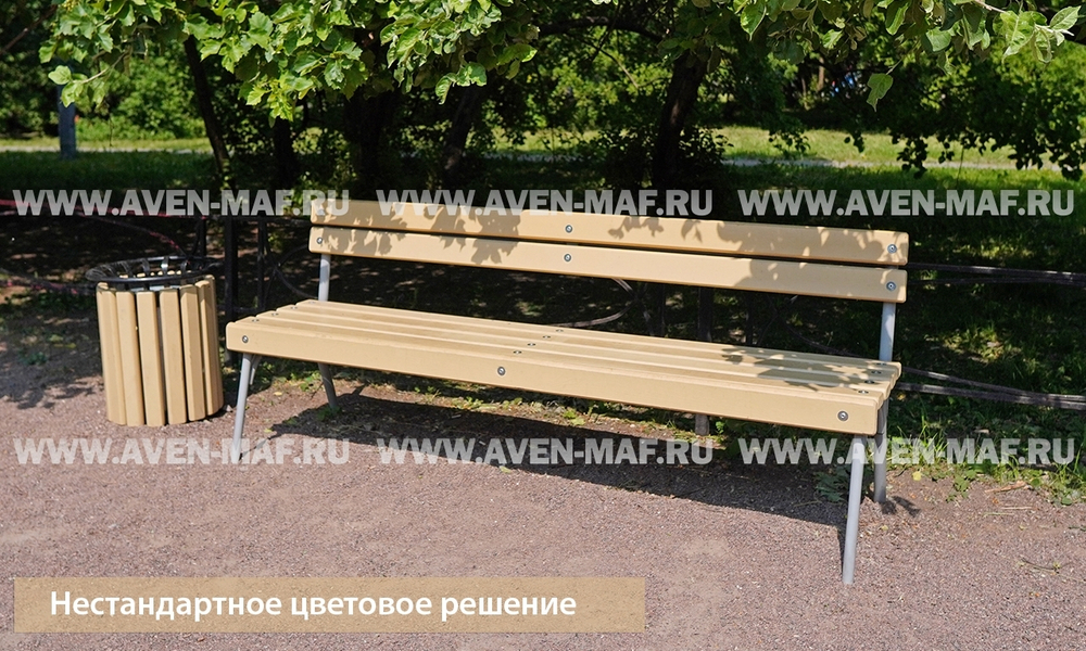 Металлическая урна для мусора