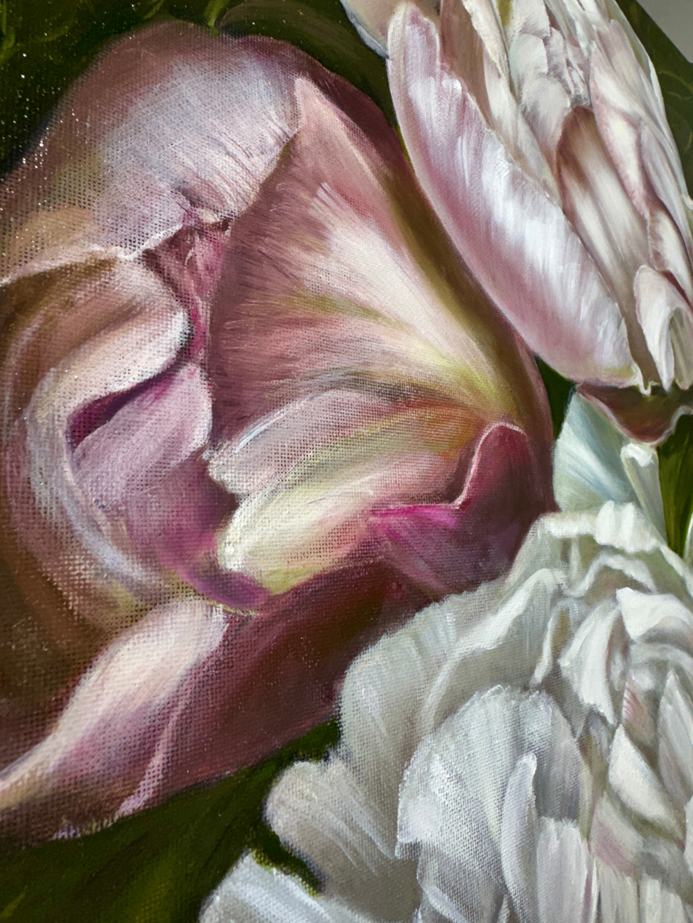 Картина «Вальс Пионов» | Холст, масло 60х80 см | Художница Ефимова Ольга