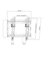 Кронштейн TV BRACKET BASIC-22T,