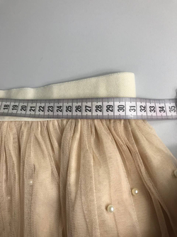 Юбка с бусинами для нежного образа, визуально на 42/44 размер