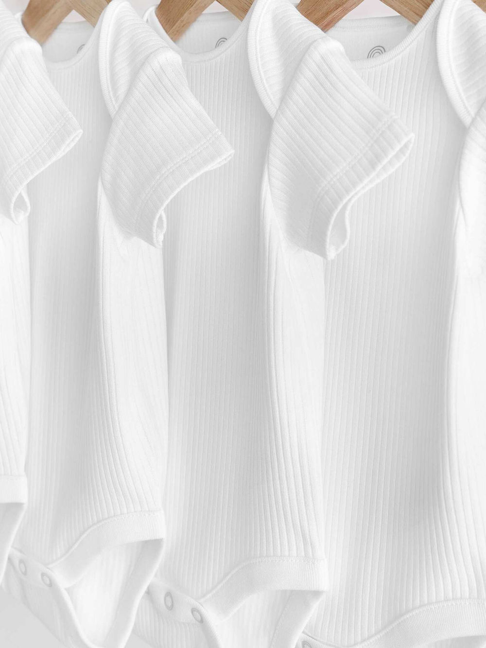 Боди с коротким рукавом для малышей Next N34-697, 5 шт., Белый