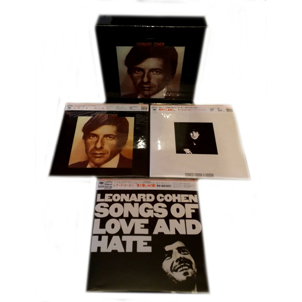 Комплект / Leonard Cohen (3 Mini LP CD + Box)