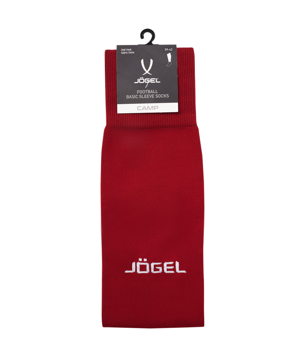 Гольфы футбольные CAMP BASIC SLEEVE SOCKS, гранатовый/белый