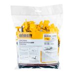 СВП комплект, клин + Флажок, 1 мм, 50/50 шт, Бибер, 55639---