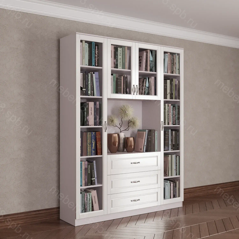 Шкаф книжный 4/12