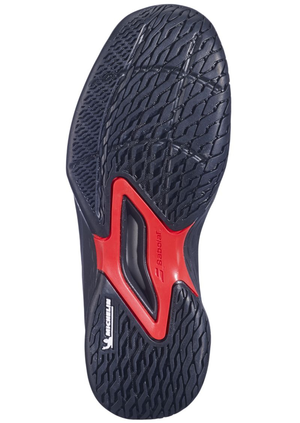Детские теннисные кроссовки Babolat Jet Mach 3 Junior All Court - cherry tomato/white