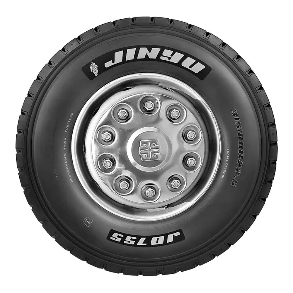 Шина 315/80R22,5 20 156/153 K TL JD755 JINYU Карьерная.