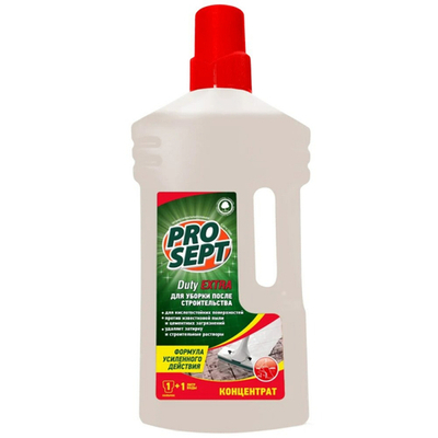 PRO SEPT Duty EXTRA для уборки после строительства 1 л.