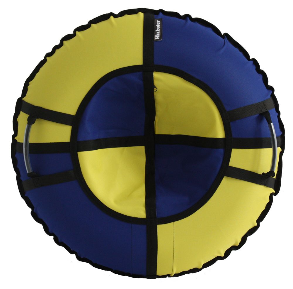 Тюбинг Hubster Ринг Pro синий, хайп желтый