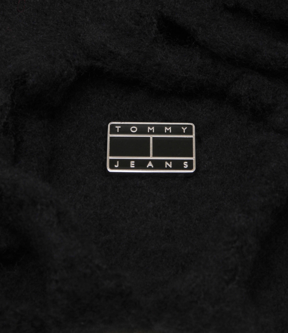 Хлопчатобумажная шаль tjw cosy knit scarf Tommy Jeans - черный(AW0AW15904)