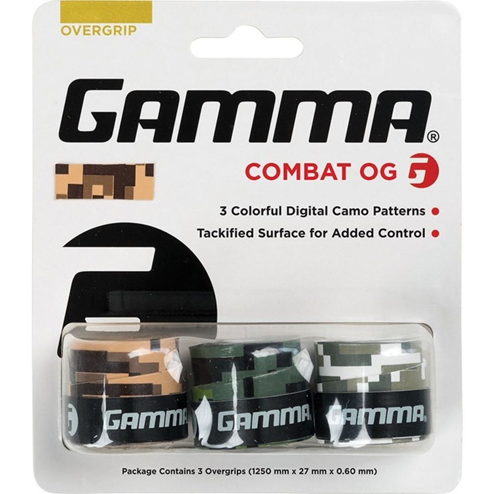 Аксессуары для тенниса Намотка овергрип GAMMA  .